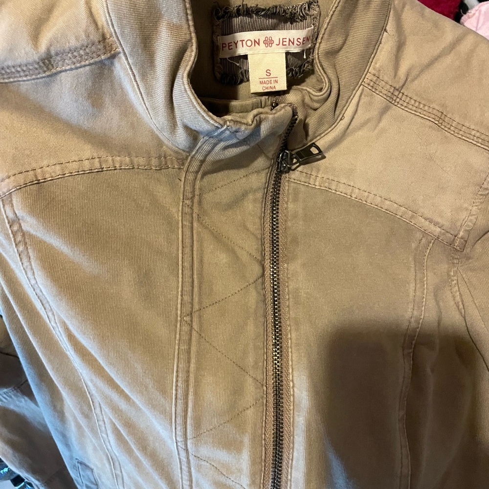 Peyton Jensen Tan Jacket